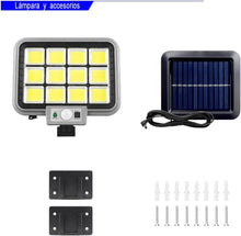 Cargar imagen en el visor de la galería, PACK DE 2 FOCOS SOLARES CON CABLE DE 5 METROS.