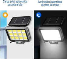 Cargar imagen en el visor de la galería, PACK DE 2 FOCOS SOLARES CON CABLE DE 5 METROS.