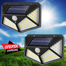 Cargar imagen en el visor de la galería, Focos solares led 270º con sensor de movimiento