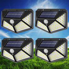 Cargar imagen en el visor de la galería, Focos solares led 270º con sensor de movimiento