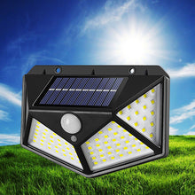 Cargar imagen en el visor de la galería, Focos solares led 270º con sensor de movimiento