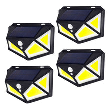 Cargar imagen en el visor de la galería, PACK DE 4 FOCOS SOLARES LED CON SENSOR DE MOVIMIENTO